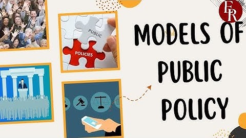 Models of Public Policy | CUET-PG | Institutional | Rational | Systems | Incremental Model | Elite |