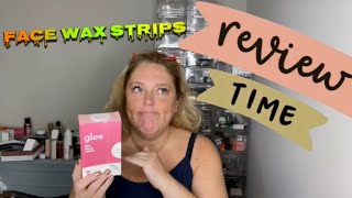 Honest Review At Home Face Wax Strips Tutorial | Joy and Glee Wax