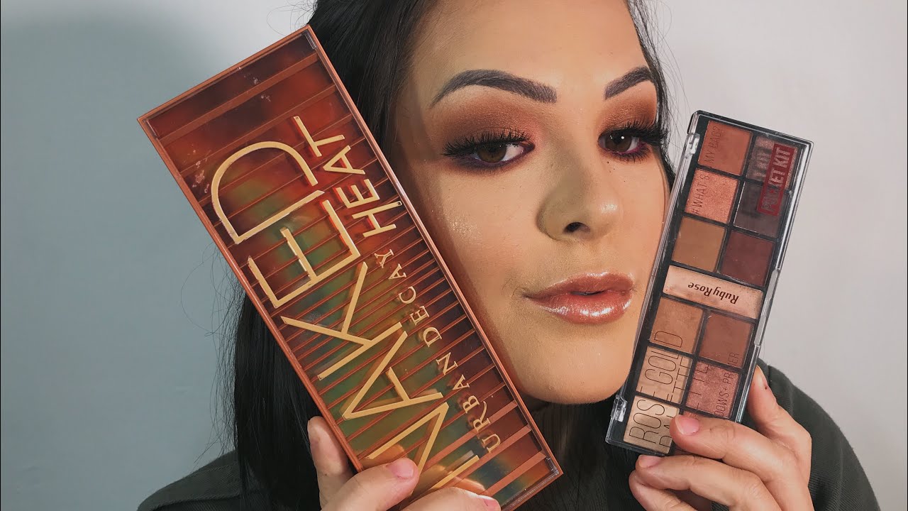 DUPE Paleta Naked Heat x Ruby Rose Rose Gold