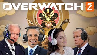 The U.S Presidents play Overwatch 2 - ft. Selena Gomez