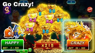 The “Crazy” Table Hits WAY MORE Than The “Happy” Table on Golden Dragon Deluxe Fish Table?? screenshot 5