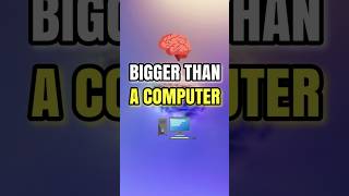 “Your brain is stronger than a supercomputer 🧠💻”