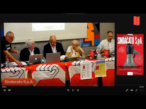 Video 22/9/2026 Milano Casa della Cultura:Presentazione Sindacato SpA (Paper First Editore)-S. d'Errico