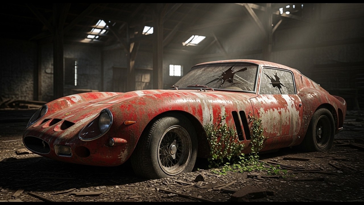 Abandoned Ferrari 250 GTO Discovered and Restored | From Rust to Legend