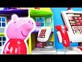 Peppa Wutz Folgen Deutsch: Einkauf im Supermarkt | Spielzeug Zusammenschnitt für Kinder