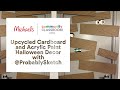 Online Class: Upcycled Cardboard and Acrylic Paint Halloween Decor with @ProbablySketch | Michaels