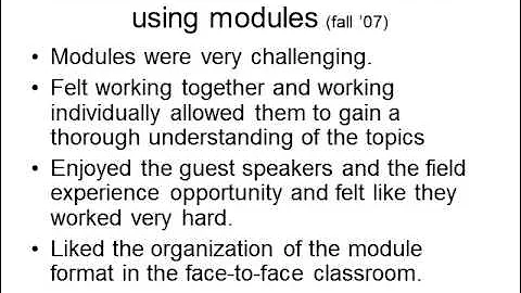 Blended learning theories