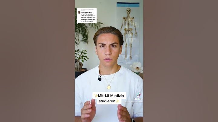 Mit Abischnitt 1.8 Medizin studieren