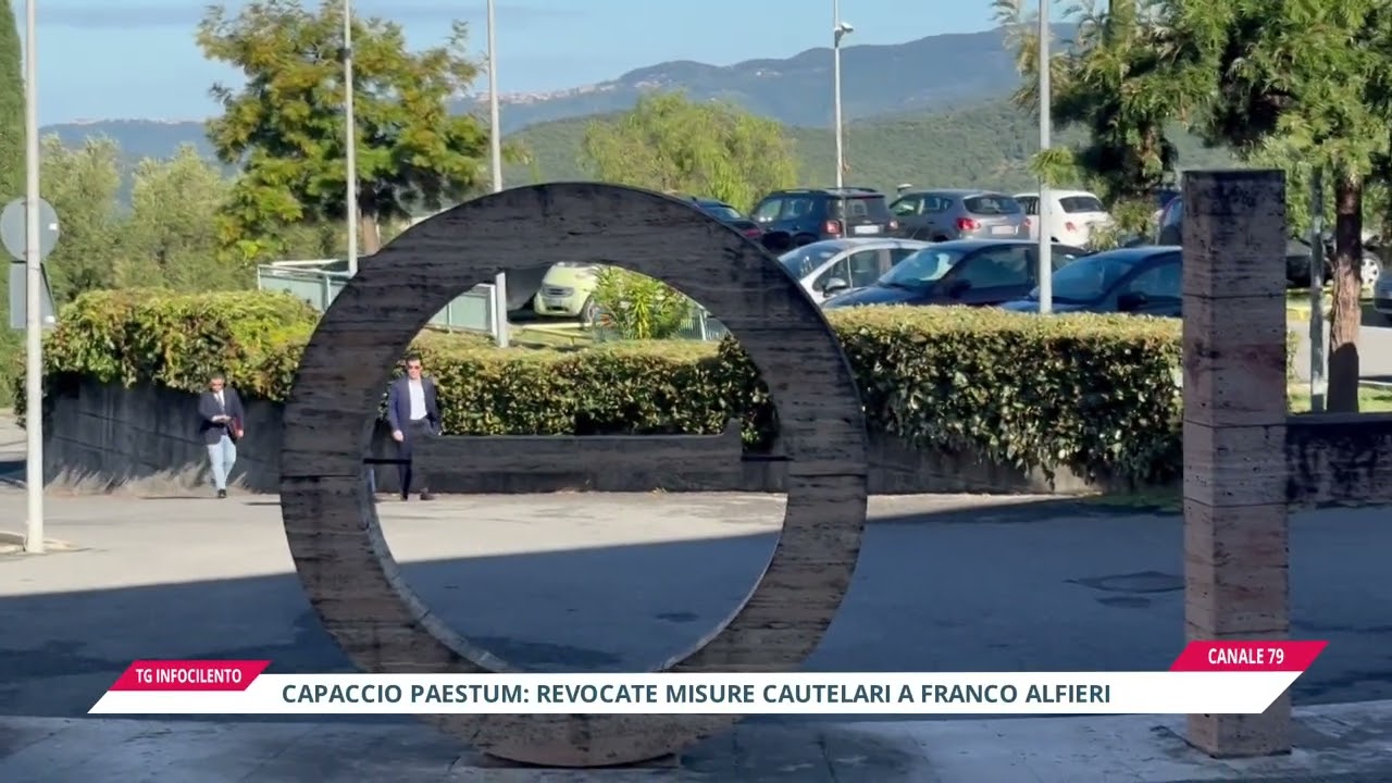 Capaccio Paestum: revocate le misure cautelari a Franco Alfieri