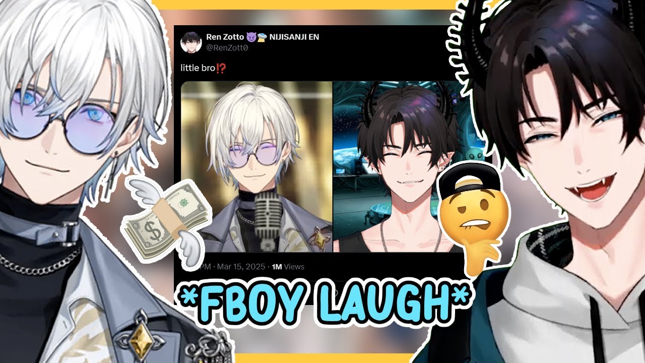 Kaelix is Happy That People Comparing His Laugh With Ren's Fboy Laugh