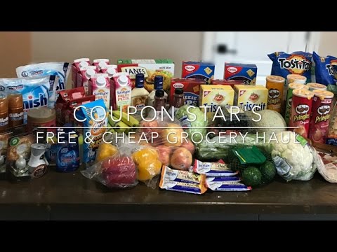 FREE & CHEAP GROCERY HAUL – January 27th 2017 – COUPONING IN CANADA!