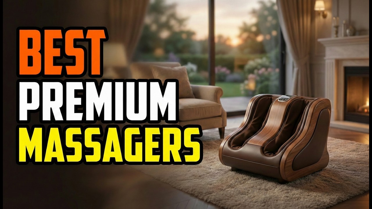 ТОП-5 лучших премиальных массажеров для ног 2026 года