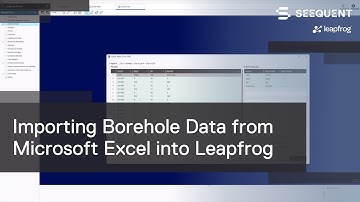 Import Borehole data from Excel
