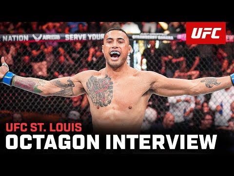 Carlos Ulberg Octagon Interview  UFC St. Louis