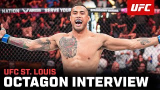 Carlos Ulberg Octagon Interview | Ufc St. Louis