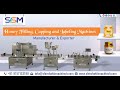 Honey Filling, Capping and Labeling Machine | Honey Jar Filling Line Servo Based | Manufacturer