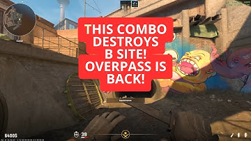 Overpass is BACK — This Utility Combo Destroys B Site! (CS2 Tips)