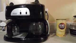 DELONGHI BCO130 - how to make COFFEE 