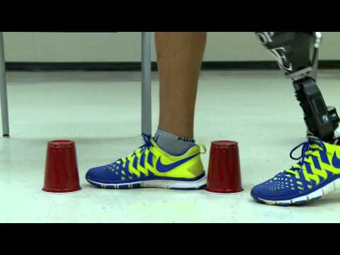 Amputees' Balance - Taking It to the Next Level: The Cup-Walking Exercise