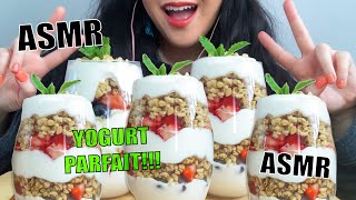 ASMR YOGURT PARFAIT (SOFT CRUNCHY EATING SOUNDS) | CRUNCHIN' CAT ASMR screenshot 2