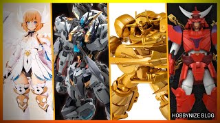 Mecha News Update Samurai Troopers Gai Of The Heat, Lumitea, Smp Gear Fighter Dendoh, Fenrir