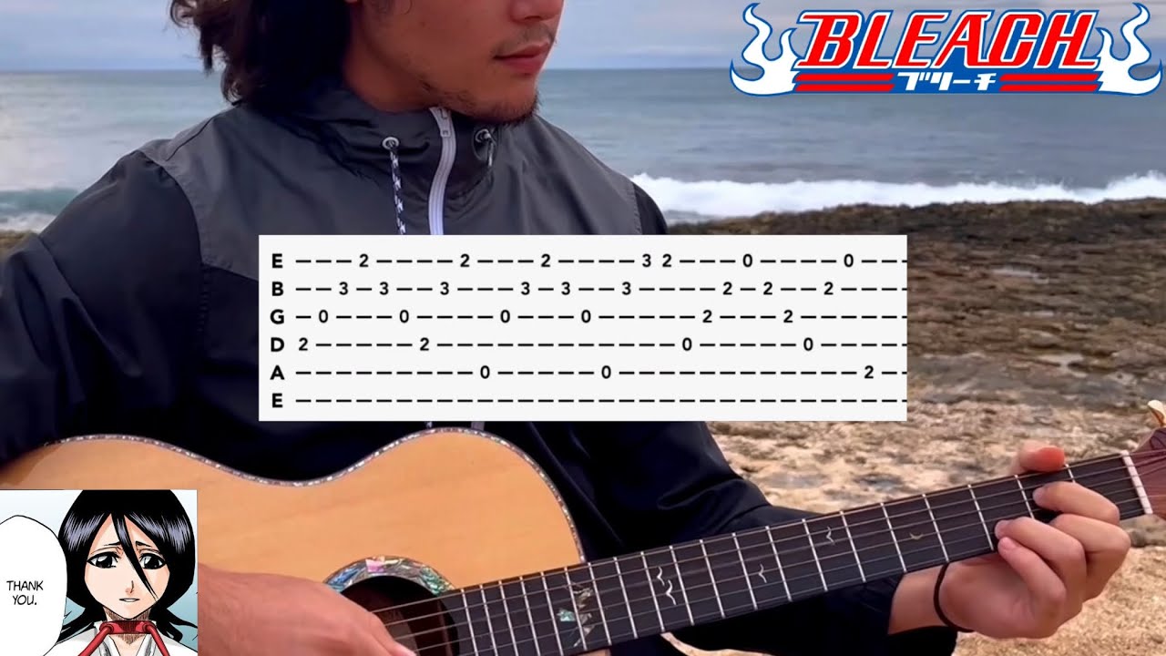 Bleach Ending 2 (guitar tab) Thank you!! YouTube