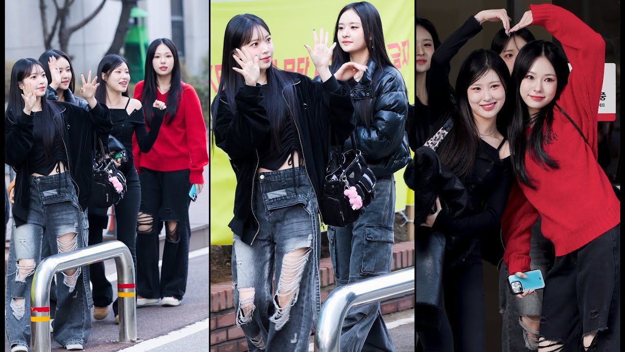 250321 캔디샵 Candy Shop - 'TIP TOE' 컴백 | 세로 직캠 | 뮤직뱅크 출근길 [KPOP FanCam 4K]