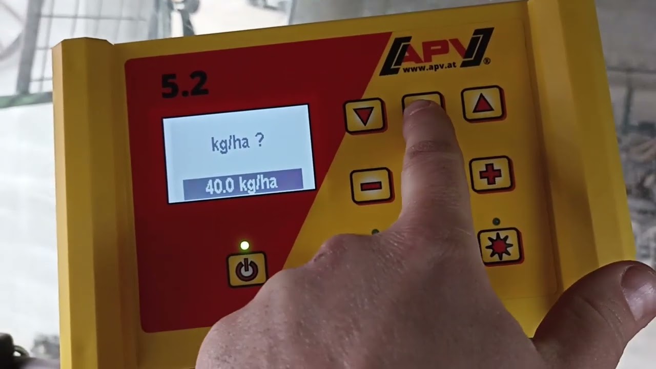 Rychlonávod k ovládacímu boxu APV 5.2 od servisu Agribar