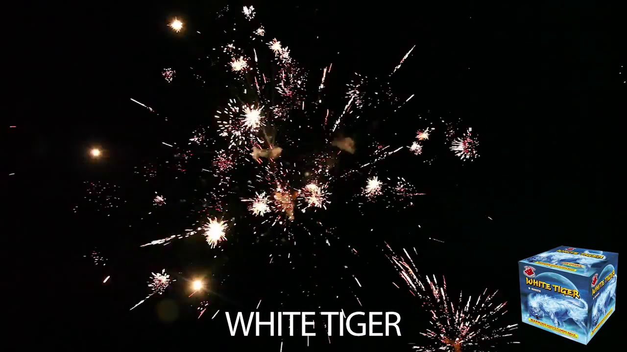Red Rhino Fireworks   White Tiger