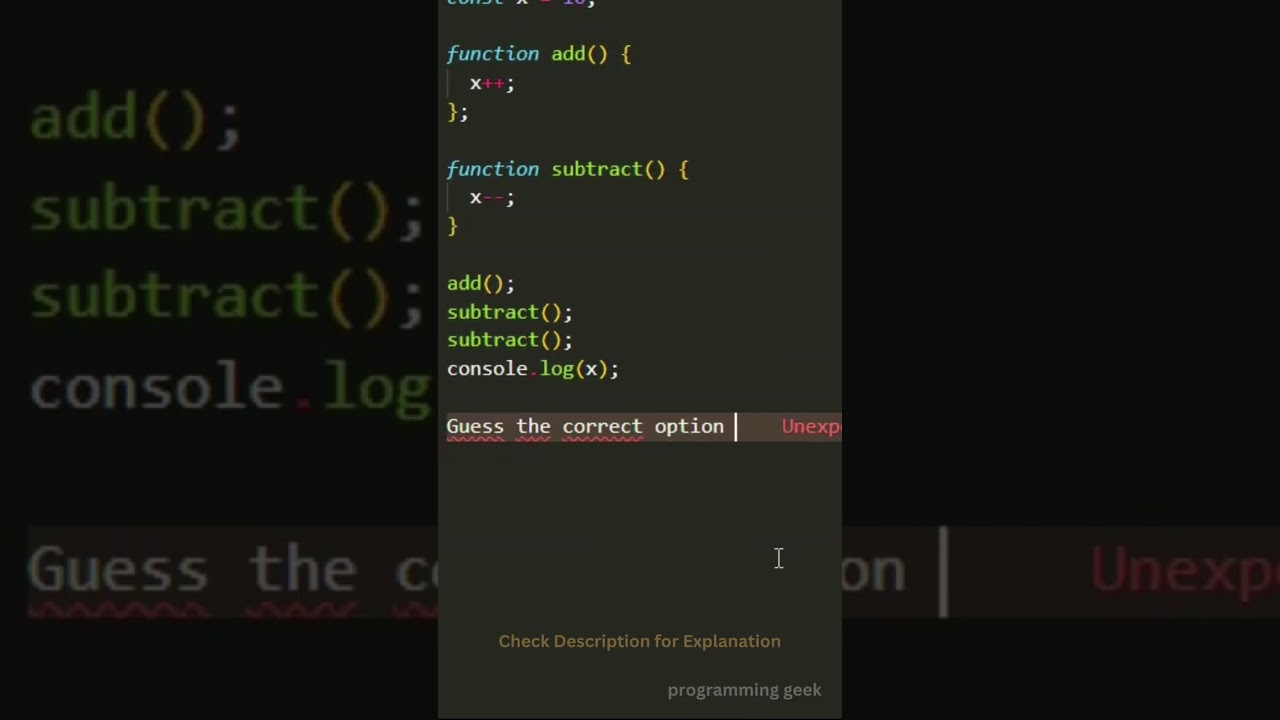 Javascript Quiz: How Well Do You Know function square in JS #programming#javascript#coding#quiz