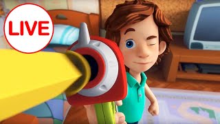 #мультики подписывайтесь: https://vk.com/disneyboom_ru ПРЯМОЙ ЭФИР ФИКСИКИ Сборник домашних игр и приключений Чем заняться дома 99 jyne
