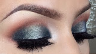 Blue halo makeup tutorial