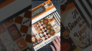 New 12x12 Halloween Paper #papercrafting #halloweencrafts #halloweencards