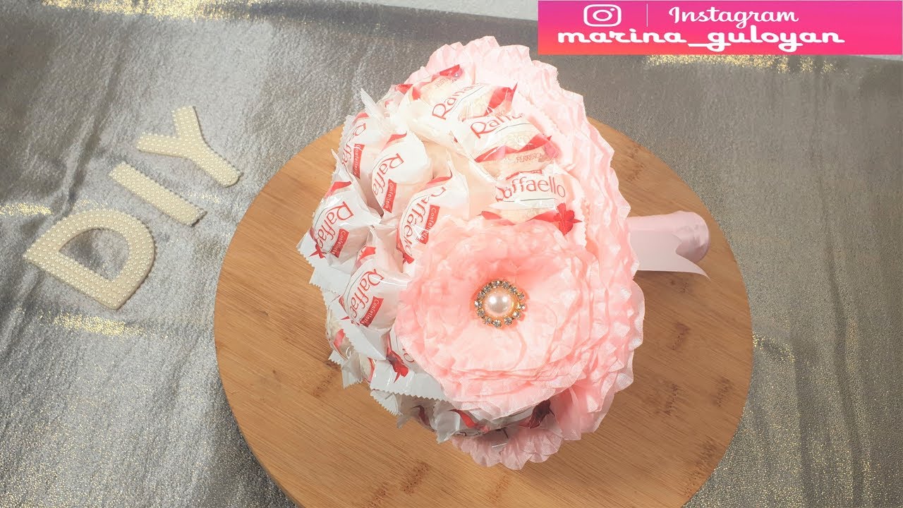 Букет из конфет основа одноразовая посуда ✔ Marine DIY Guloyan✔