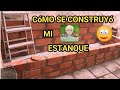 ❤️CÓMO HACER UN ESTANQUE De OBRA (construcción sencilla )