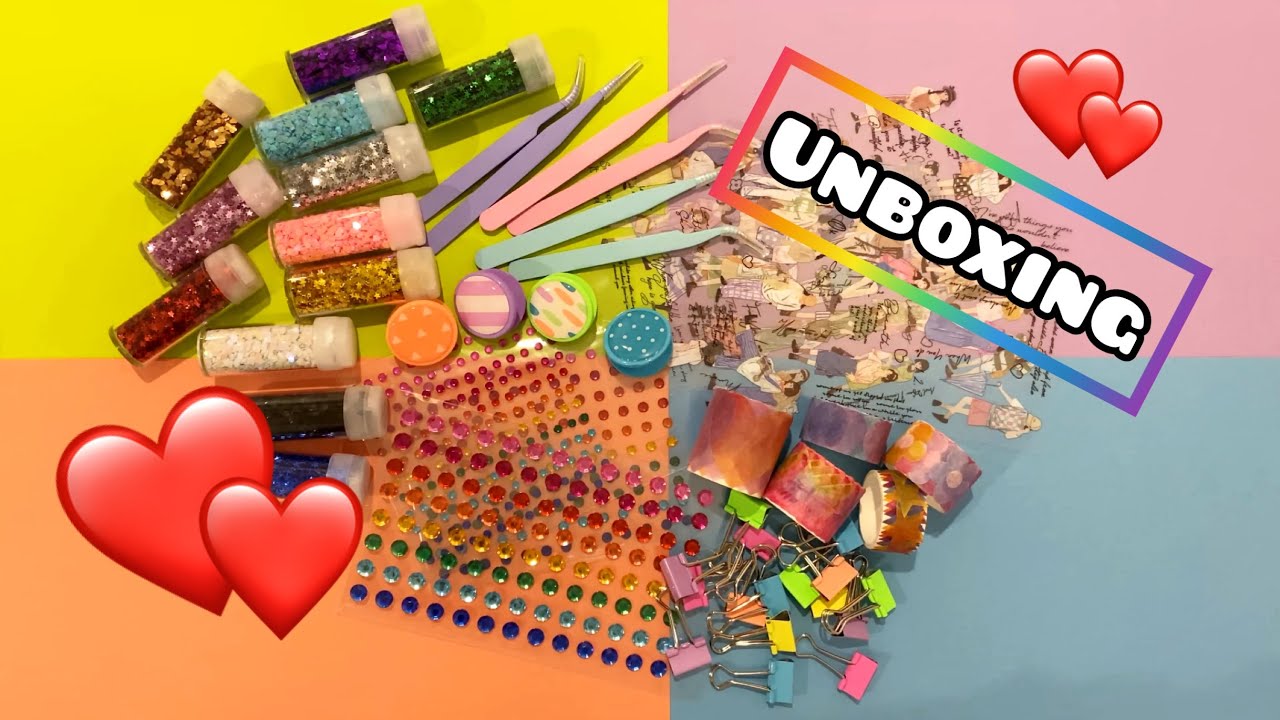 Unboxing for my scrapbooking videos 😍 unboxing satisfying YouTube