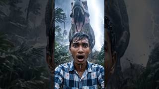 मैं बच गया था… फिर अचानक पीछे जो दिखा वो डरावना था 😱 डायनासोर वर्ल्ड का FINAL BOSS! #shorts