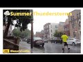 New York 2022 |Summer Thunderstorms, Dyker Heights, Brooklyn,NY(July 25,Mon)