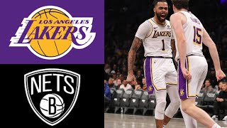 Lakers Vs Nets Lakers Gametimetv Lakers Highlights