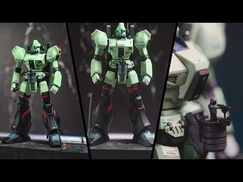 MG RGM-89Gmh JEGAN GROUND TYPE A (Manhunter) Made using the HeyGears RS Turbo