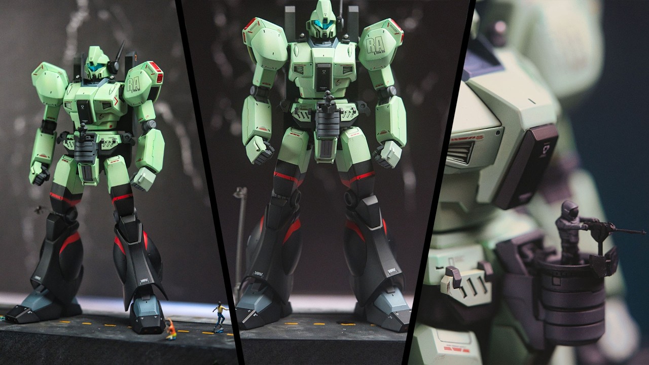 MG RGM-89Gmh JEGAN GROUND TYPE A (Manhunter) Made using the