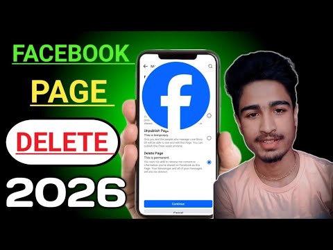 Facebook Page Delete Kaise Kare | How To Delete Facebook Page 2026 New ...