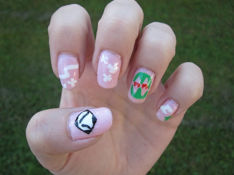 Bleach Kyouraku Shunsui nail art YouTube