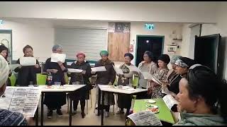Bnei Menashe women learn ‘Hatikva’