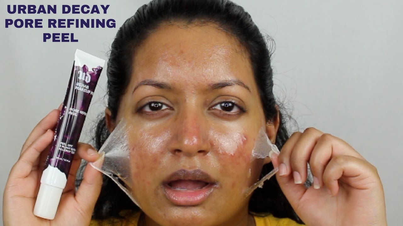 Urban Decay Rehab Makeup Prep Pore Refining Peel - YouTube