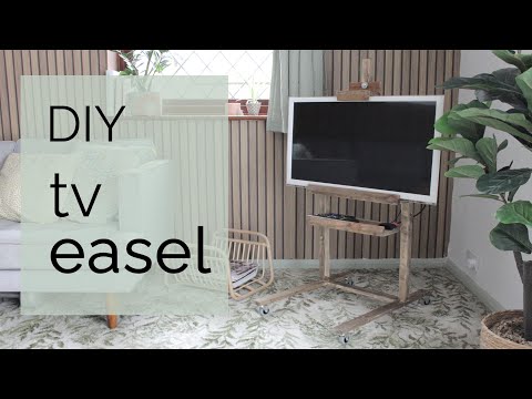 TV Easel, Easy to build DIY