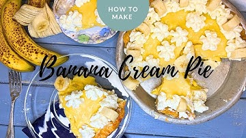 Unbelievably Easy Banana Cream Pie with Pudding Mix (Must-Try Dessert!)