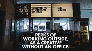 Perks of Working Outside as a Creative Without an Office // 20200506 Vlog