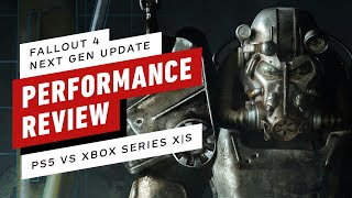 Fallout 4 Next Gen Update Performance Review (PS5 vs Xbox Series X|S)