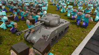 Steve Minecraft Vs Minecraft Bosses And Mutant Mobs Ultimate Epic Battle Simulator 2 Uebs 2